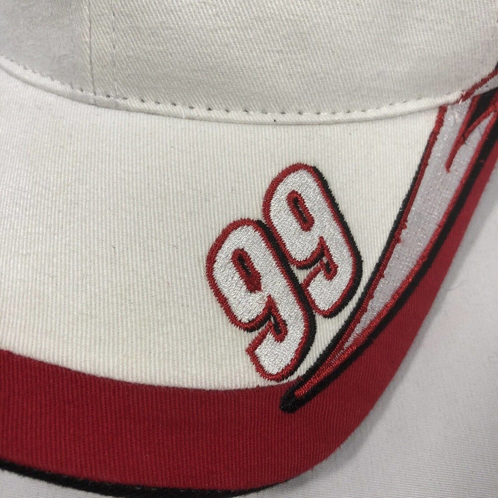 OFFICE DEPOT RACING HAT CAP 99 ROUSH RACING NASCAR CHECKERED FLAG SPORTS OSFM - Picture 6 of 14
